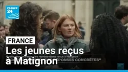 Lecornu promet des "réponses concrètes" aux lycéens reçus à Matignon • FRANCE 24