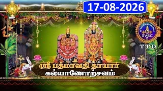 Sri Padmavathi Ammavari || Kalyanotsavam || Tiruchanoor || 17-08-2026 || SVBC2 Tamil || SVBC TTD
