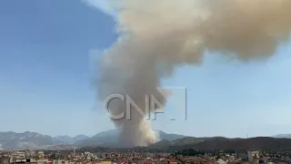 SHKODËR, FLAKËT U AFROHEN BANESAVE/ Vijon zjarri në zonën e Myselimit e në kodrat e Bardhajve