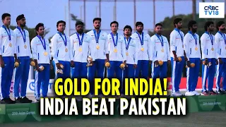 WATCH: India Clinch GOLD Against Pakistan! Dube, Tilak & Laxman Hail Proud Asian Games Win | N18V
