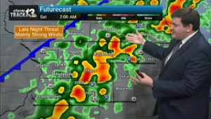 Foggy Thursday, stormy Friday