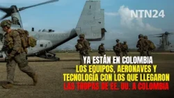 TOUGH COOPERATION AGAINST CRIME: US troops are now in Colombia for military exercises