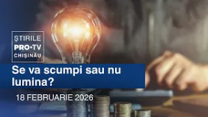 Știrile PRO TV (ORA 13:00) | SE VA SCUMPI SAU NU LUMINĂ? | Moldova 