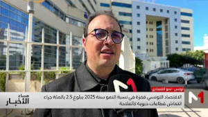 الاقتصاد التونسي.. قفزة في النمو سنة 2025 ببلوغ 2.5 في المئة جراء انتعاش قطاعات حيوية كالفلاحة