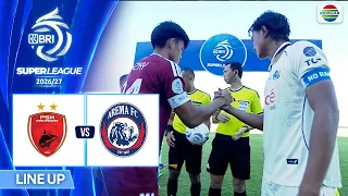 PSM Makassar vs Arema FC - Line Up & Kick Off | BRI Super League 2026/27