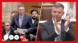 Belefojtották a szót Hankó Balázsba, kivonult a Fidesz a parlament üléséről