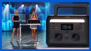 Monika presents a practical portable power pack @PEARL-TV