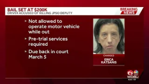 Bail set for woman accused of striking, killing JPSO deputy