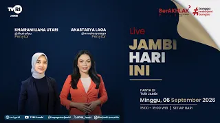 JAMBI TODAY | September 6, 2026 Edition#jhi#News#WorldCupU17OnTVRI#TVRIJambi#NationUnitingMedia