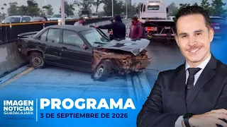 Noticias GDL con Erick Breguer | Programa completo 3 de septiembre de 2026