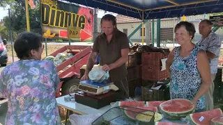 Javában tart a görögdinnye szezon
