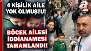 Sanıkların 22.5 yıla kadar hapsi istendi! Böcek ailesinin iddianamesi tamamlandı | A Haber