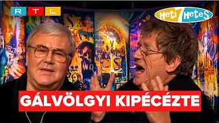 "Ezen otthon sírva röhögünk" - Gálvölgyi kifigurázza Kern könyvét | Heti Hetes 4. évad 8. rész