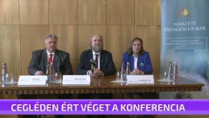 Tehetséggondozás és szakképzés - országos szakmai vezetők sajtótájékoztatója Cegléden - összefoglaló