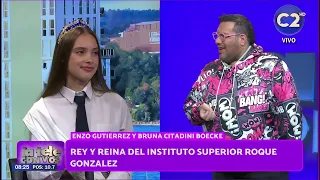 Rey y Reina del Instituto Superior Roque Gonzales - La Tele con Vos 08-09-2026