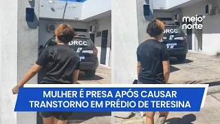 Woman arrested after causing disturbances at an apartment building in Parque Universitário | Meio...