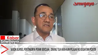 South Sumatra Regional Secretary Emphasizes Importance of Schools and Parents Directing Students ...