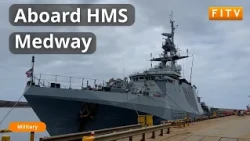 HMS Medway Opens Doors To The Falklands Community