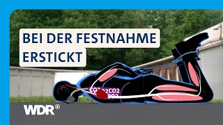 Erstickungsgefahr: Eigentlich soll die Polizei diese Methode so nicht anwenden | Westpol | WDR