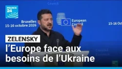 Zelensky à Bruxelles : l’Europe face aux besoins de l’Ukraine • FRANCE 24