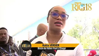 Minis Ayisyen kap viv nan peyi etranje yo Kattia VERDIER enskri kòm elektè.