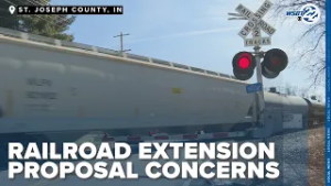 Neighbors share concerns over railroad extension proposal presented to commissioners
