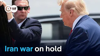 Trump halts Iran strikes again: Diplomacy or strategic pause? | DW News