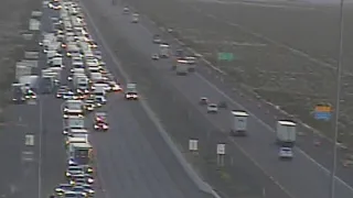 Five injured, one airlifted after I-15 multi-vehicle hit-and-run crash near Jean
