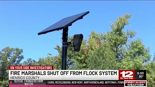 Fire marshals shut off from Flock system in Henrico