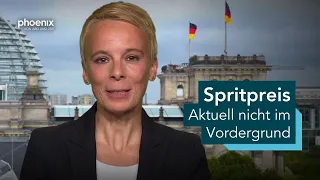 phoenix nachgefragt mit Hannah Bethke zum Spritpreis | 01.09.26