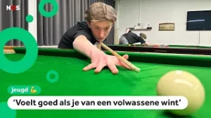 Benjamin doet een sport die weinig kinderen doen