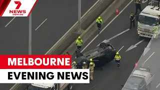 Bolte Bridge chaos, West Gate Freeway car fire, Pascoe Vale murder investigation | 7NEWS