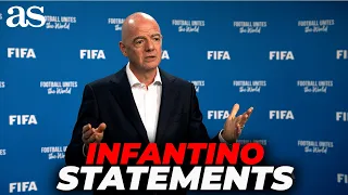 INFANTINO defends his FIFA PROJECT: “We have to strengthen FOOTBALL”