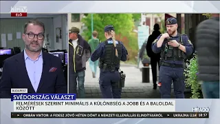 Svédország választ: felmérések szerint minimális a különbség a jobb- és baloldal között - HírTV