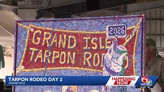 Grand Isle Tarpon Rodeo begins despite setback from Tropical Storm Bertha