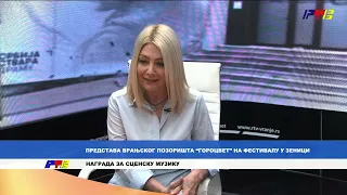 Nagrada Pozorištu na festivalu u Zenici / RTV Vranje/28.09.2026.