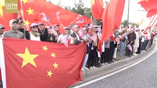 Washington : Xi Jinping chaleureusement accueilli par les Chinois d'outre-mer