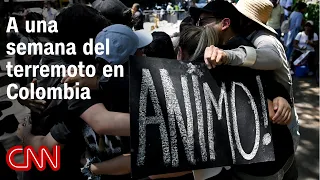 One week after the earthquake in Colombia, citizens mourn and hold onto faith