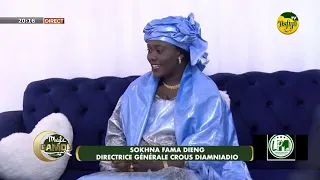 Takhaway Djiguenn cii biir societé "Avec Sokhna Fama Dieng DG CROUS DIAMNIADIO