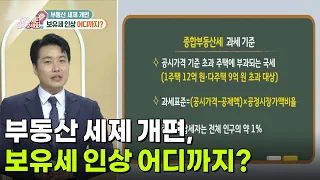 부동산 세제 개편, 보유세 인상 어디까지? [무엇이든 물어보세요] | KBS 260728 방송