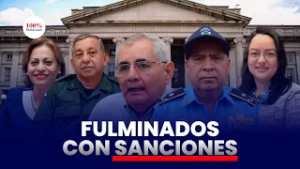 EE.UU. sanciona a cinco altos funcionarios de Ortega y Murillo