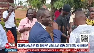 Okujaganya nga RDC omupya Mitala ayingira office  | Omusunsuzi