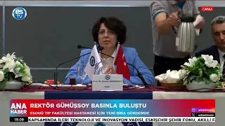 Rektör Gümüşsoy basınla buluştu