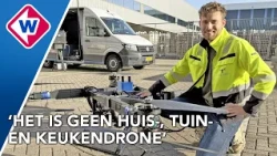 Enorme drone in plaats van hijskraan: dakpanelen vervangen kan ook zo