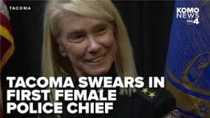 Tacoma swears in Patti Jackson as first female police chief
