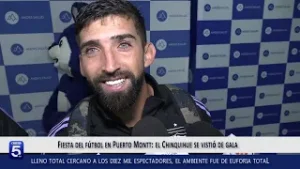 FIESTA DEL FÚTBOL EN PUERTO MONTT: EL CHINQUIHUE SE VISTIÓ DE GALA