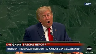 President Trump discusses Gaza, creation of the Board of Peace during speech to UN General Assembly