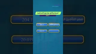 أسعار وثائق صناديق الاستثمار 7 يونيو