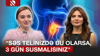 Burun tənəffüsünü pozan səbəblər | Səsi qorumaq üçün gündəlik nələri etməliyik? - BAŞ HƏKİM