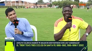 "Los clásicos siempre son partidos especiales. Los santafereños estamos contentos", 'Tren' Valencia